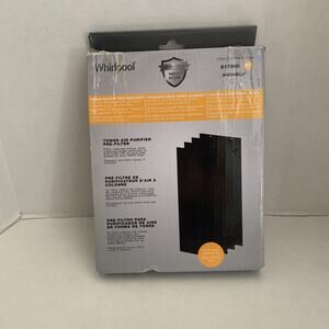 Whirlpool 4 Pack 817800 Replacement Charcoal Tower Air Purifier Pre-Filter WPT80